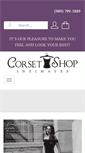 Mobile Screenshot of corsetshopintimates.com